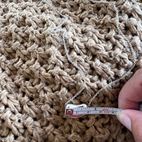 Tiffany & co bean Silver Necklace - Picture 4 of 5